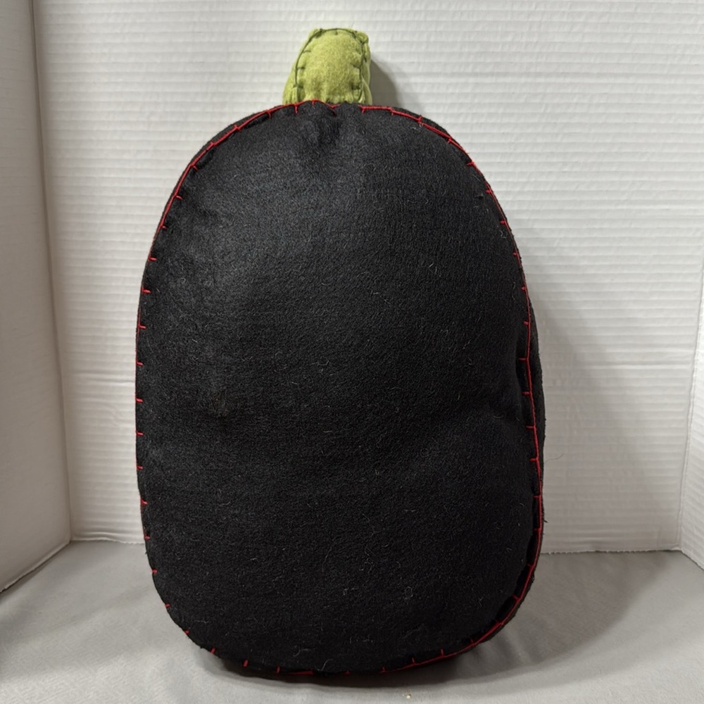 Vintage Halloween Pumpkin Decor Pillow Basket Scarecrow 2 Pumpkin Scoops Hotpad - Picture 4 of 16
